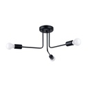 Lampadario NORAH 3 nero