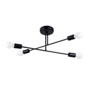 Lampadario NORAH 4 nero