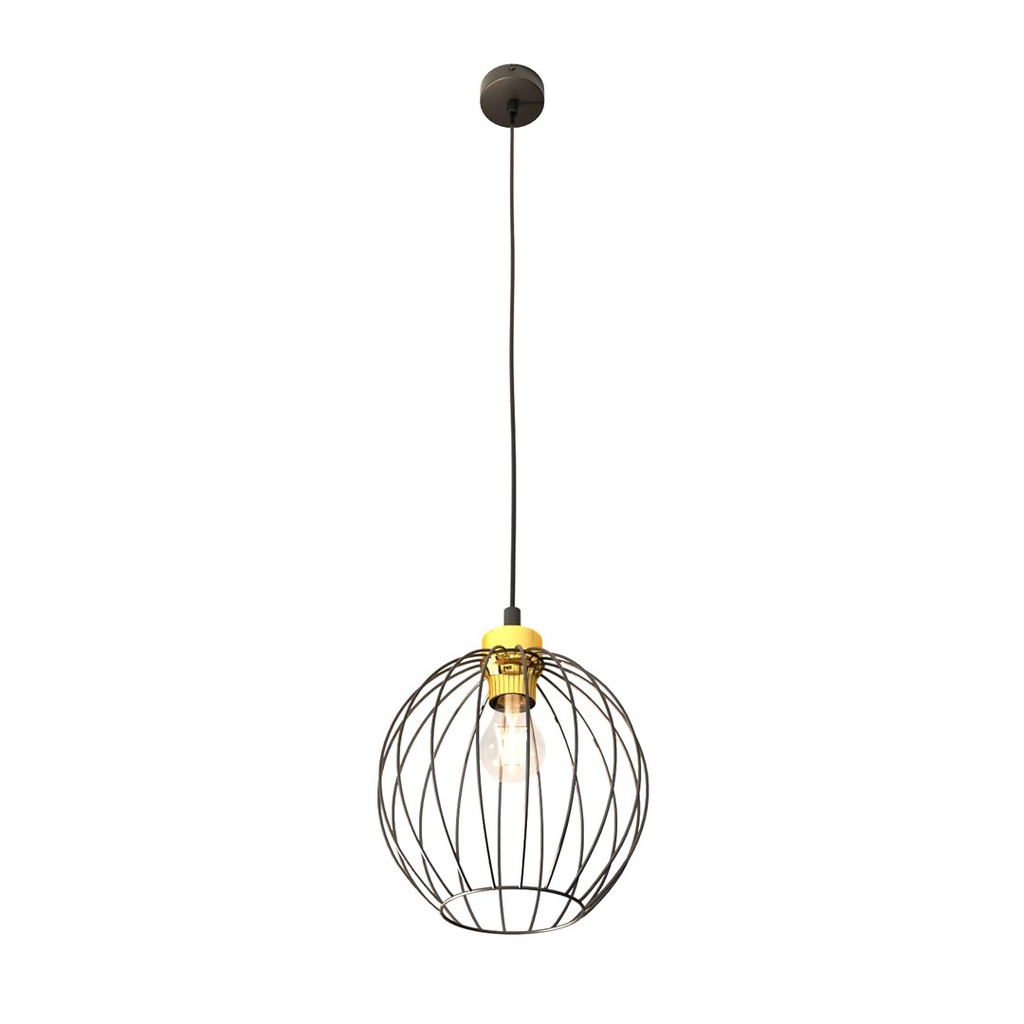 Lampada a sospensione Nando 1 Bl Gold
