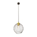 Lampada a sospensione Nando 1 Bl Gold