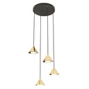 Lampe suspendue Elit 4 Premium Gold