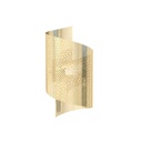 Lampada da parete Spiral Gold