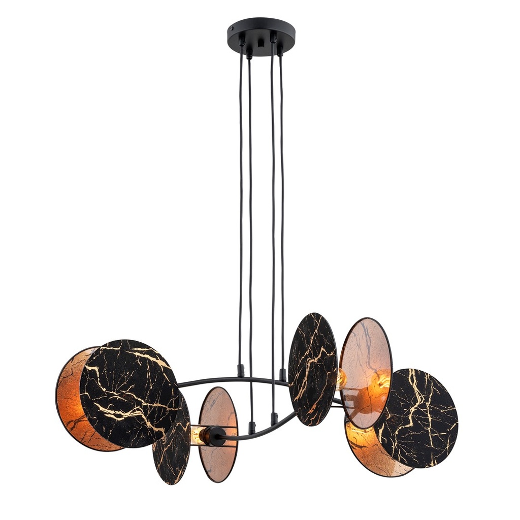 [1327/4] Lampe à suspension Motif 4 en marbre