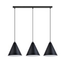 Lampada a sospensione Rebel 3 Black/White