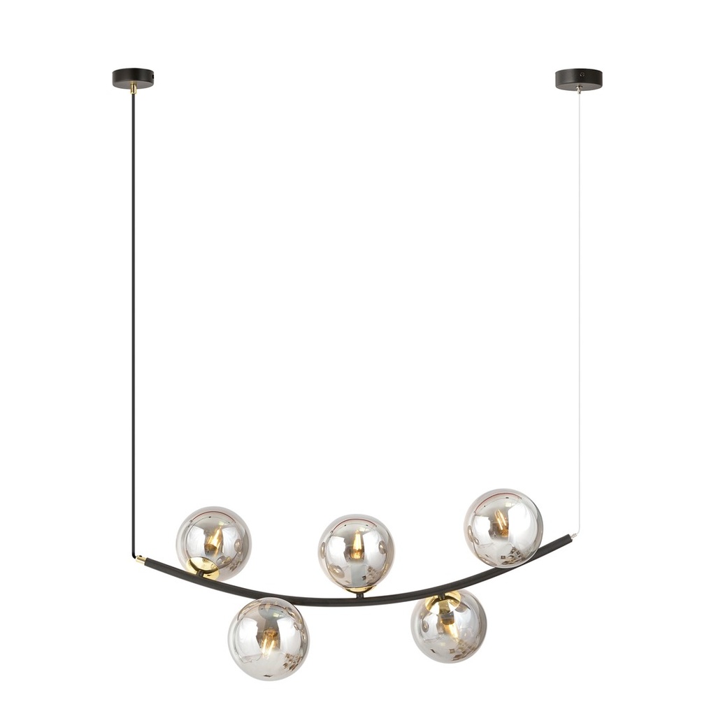 Lampe suspendue Ritz 5 Bl Grafit
