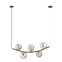 Lampe suspendue Ritz 5 Bl Grafit