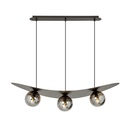 Lampada a sospensione Aura 3 Bl Grafit