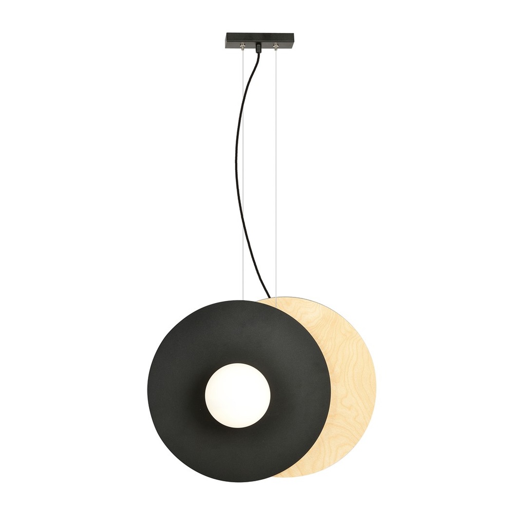 [1303/2] Soho 2 Bl Opal Pendelleuchte