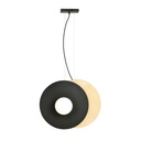 Lampada a sospensione Soho 2 Bl Opal