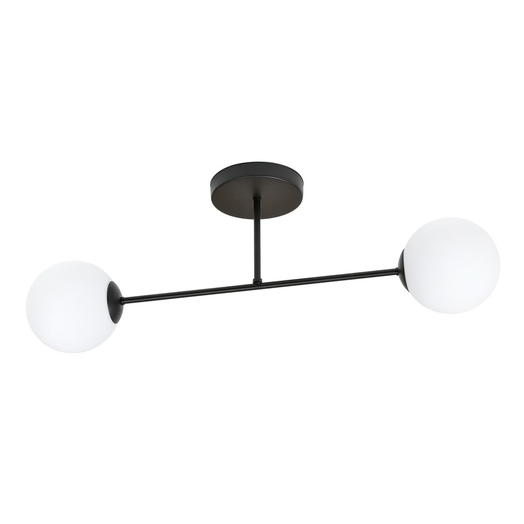 Lampada da soffitto Roma 2 Bl Opal