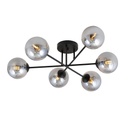 Lampada da soffitto Roma 6 Bl Grafit