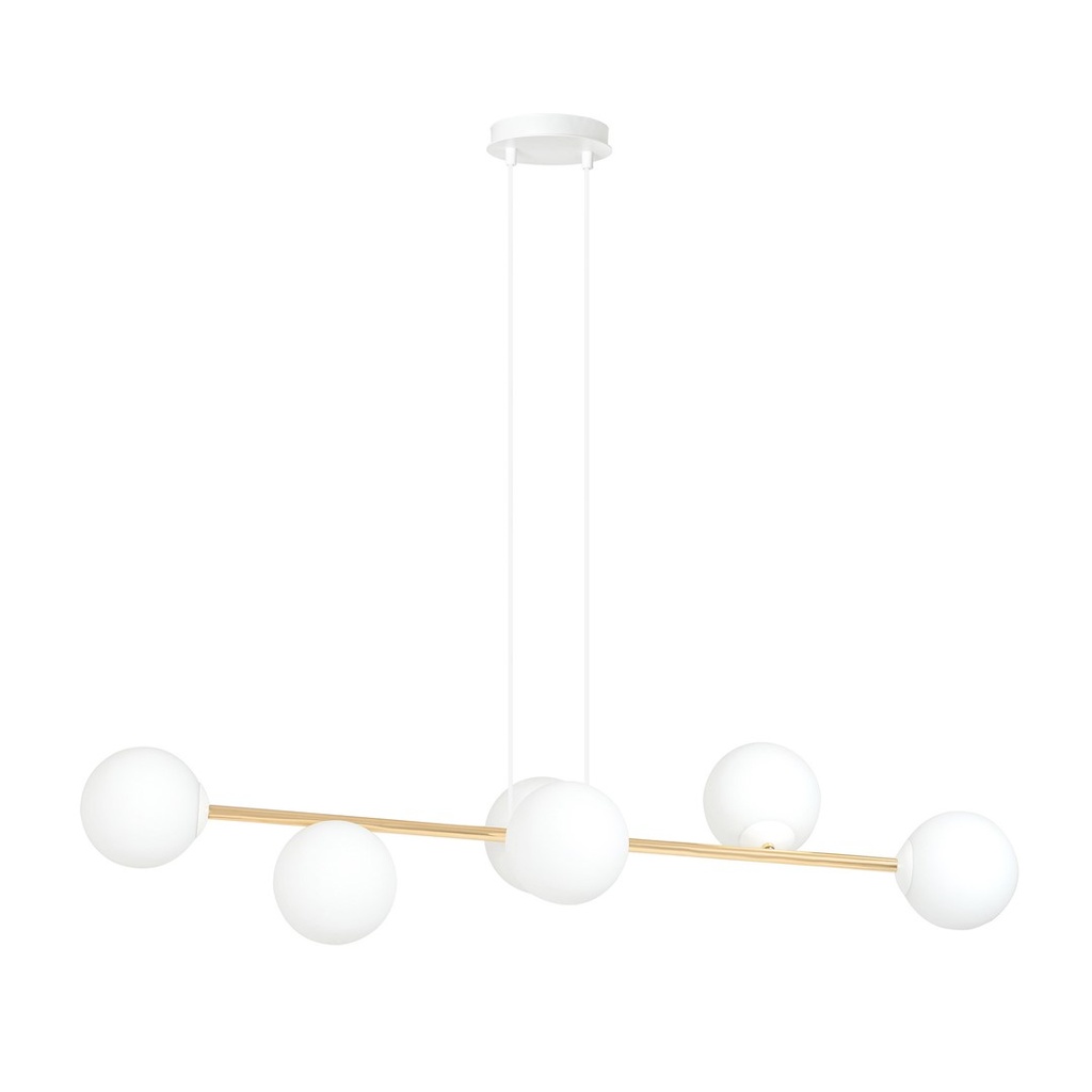 [1242/6] Lampada a sospensione Gravity 6 Wh Gold