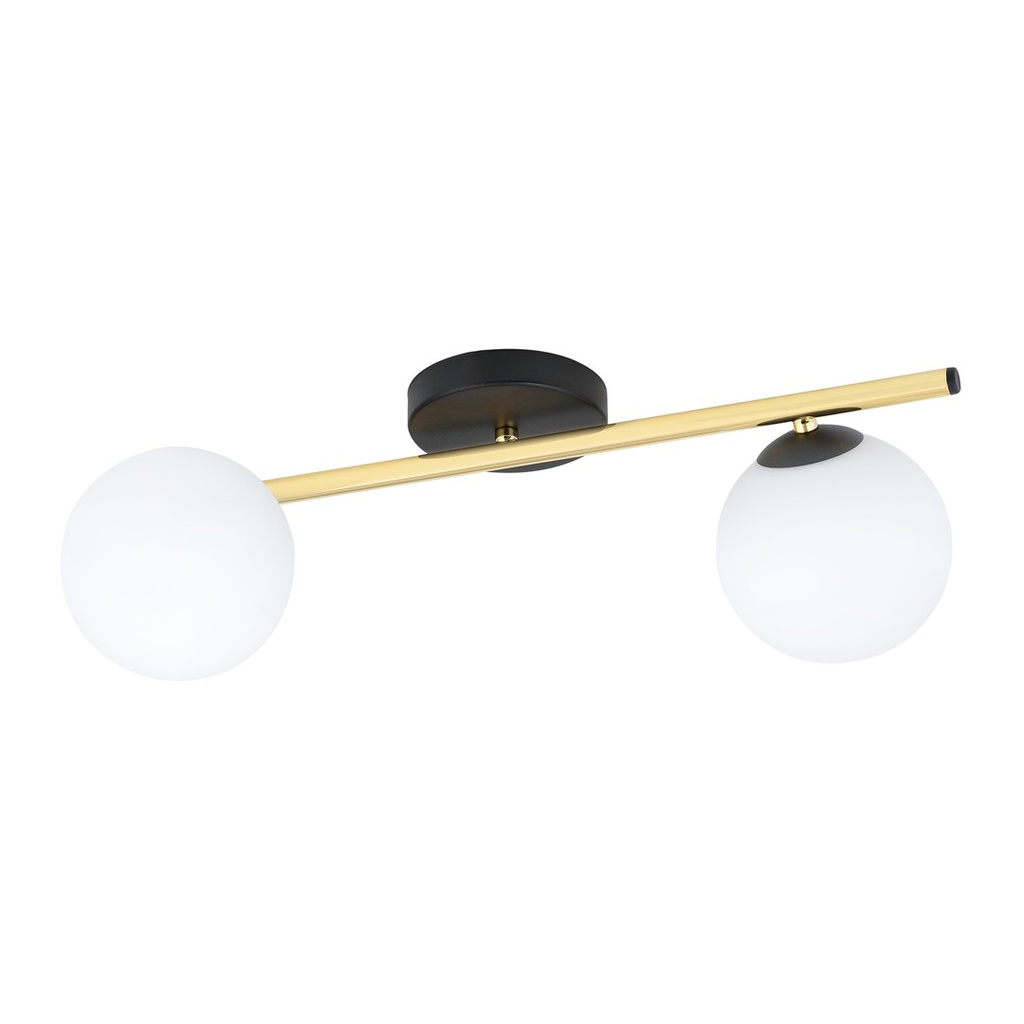[1248/2] Plafonnier Splendi 2 Bl Opale