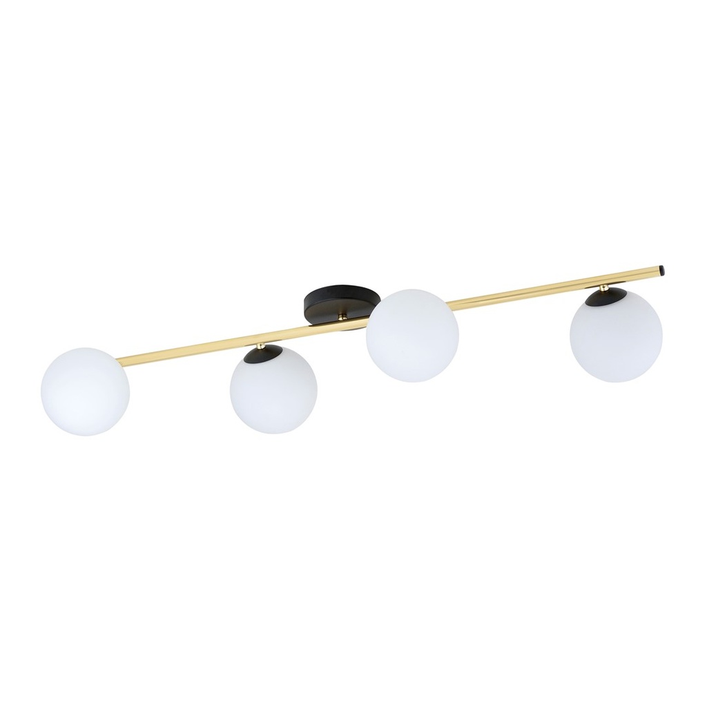 Splendi 4 Bl Opal Deckenleuchte