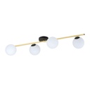Splendi 4 Bl Opal Deckenleuchte