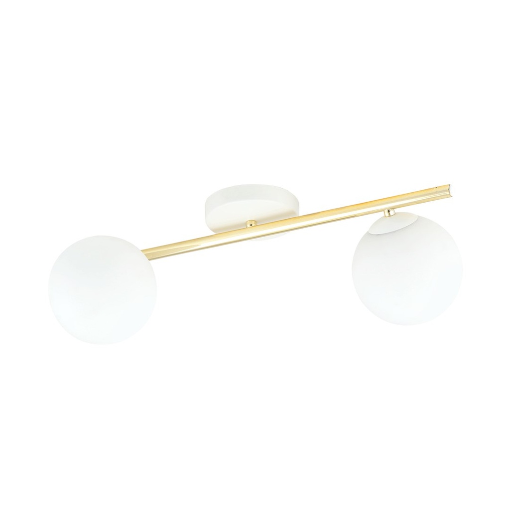 [1249/2] Plafonnier opale Splendi 2 Wh