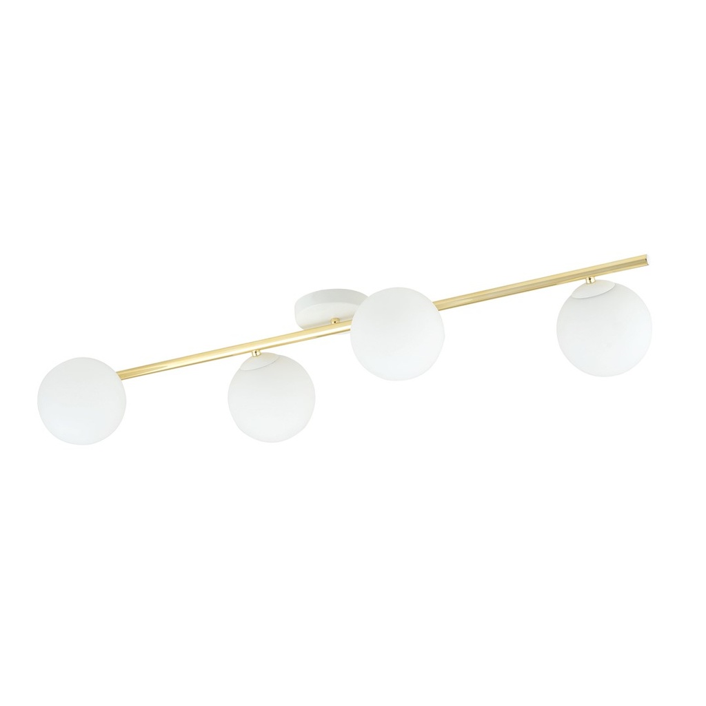Splendi 4 Wh Opal Deckenleuchte