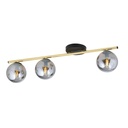 Lampada da soffitto Monza 3 Bl Grafit