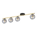 Lampada da soffitto Monza 4 Bl Grafit