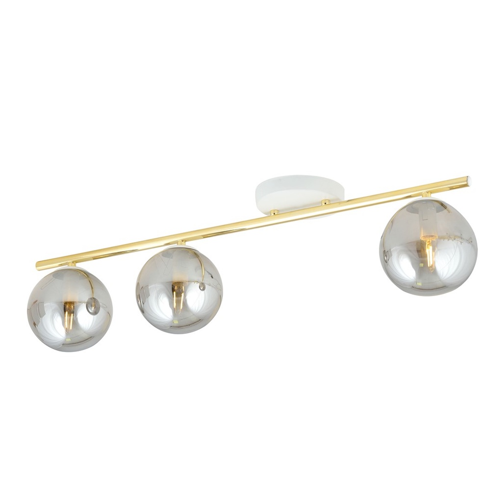 [1251/3] Lampada da soffitto Monza 3 Wh Grafit