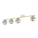 Lampada da soffitto Monza 4 Wh Grafit