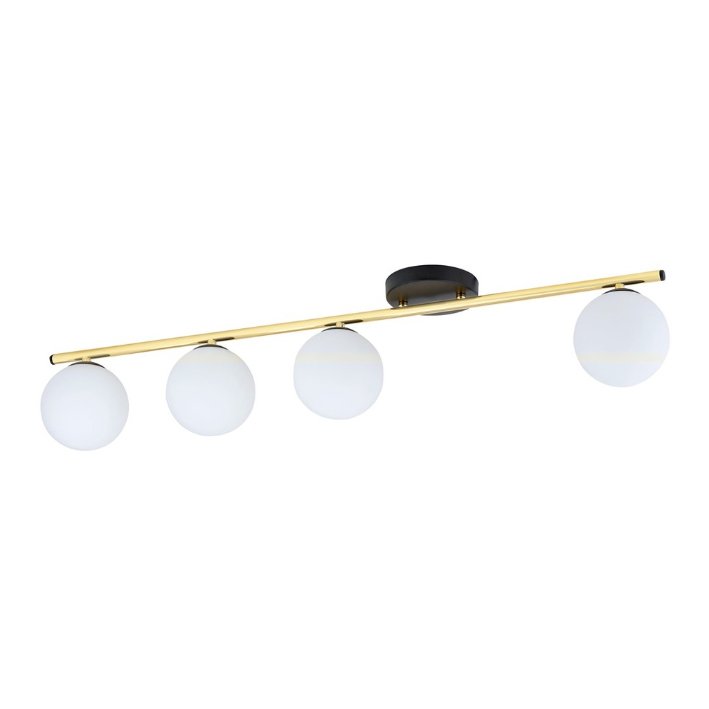 Lampada da soffitto Monza 4 Bl Opal