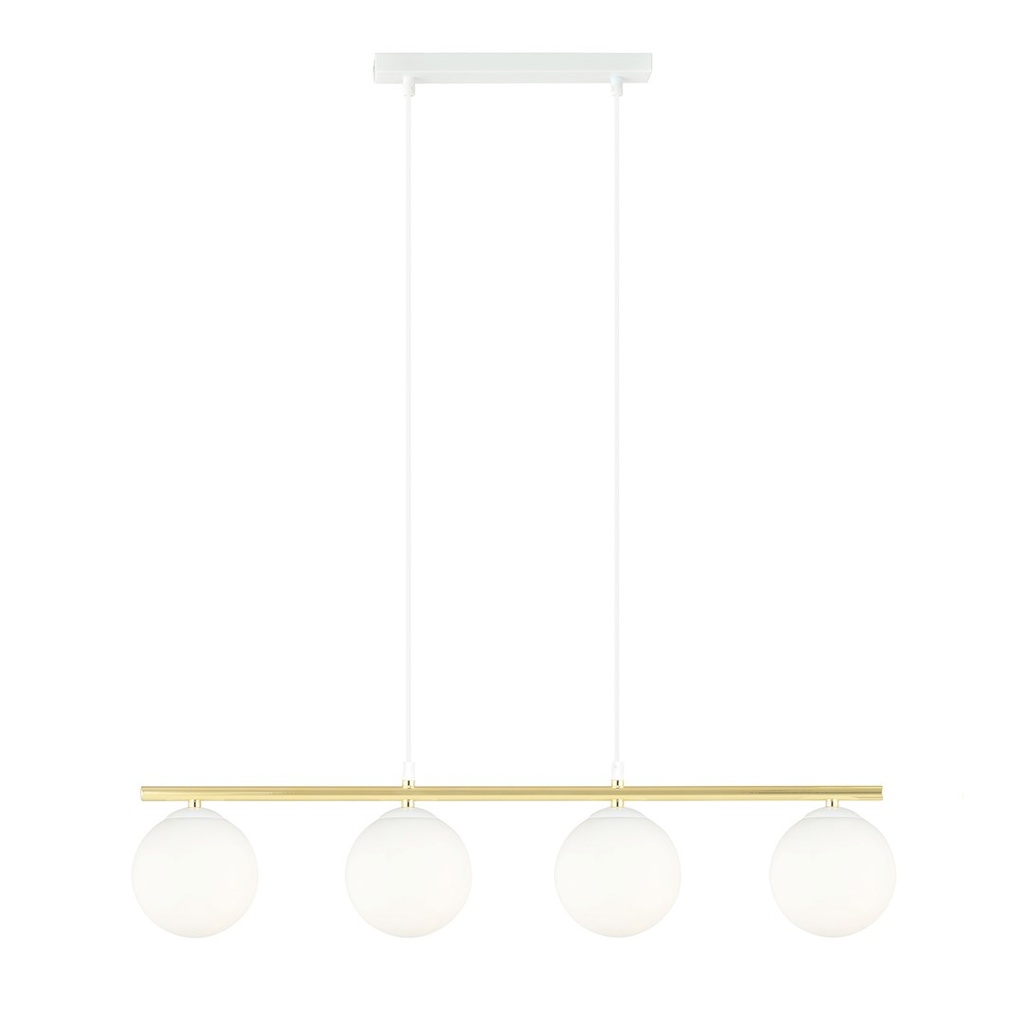 Lampada a sospensione Allora 4 Wh Opal