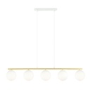 Lampe à suspension opale Allora 5 Wh
