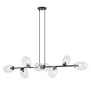 Lampe suspendue transparente Pandora 8 Bl