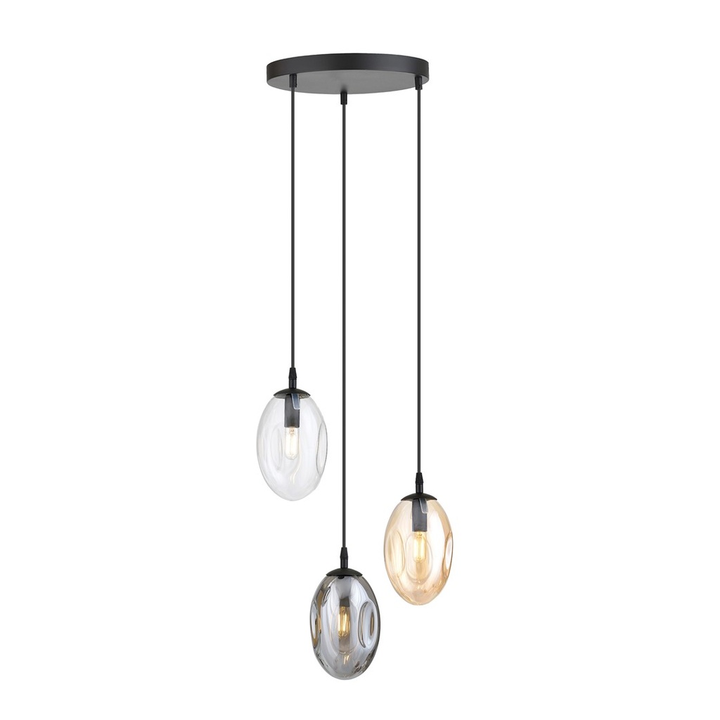 [1268/3PREM] Lampada a sospensione Astral 3 Bl Premium Mix