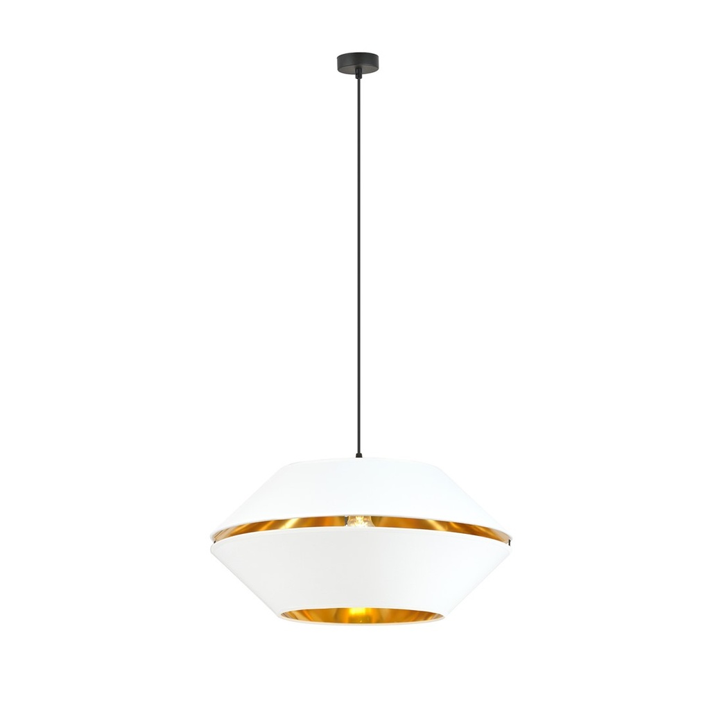 Lampada a sospensione Piano 1 White/Gold