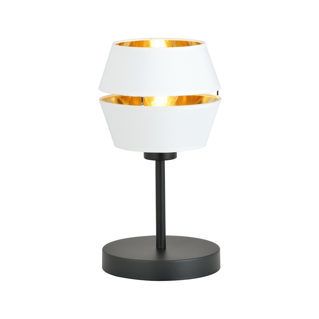 [1182/LN] Lampada da tavolo Piano Ln White/Gold