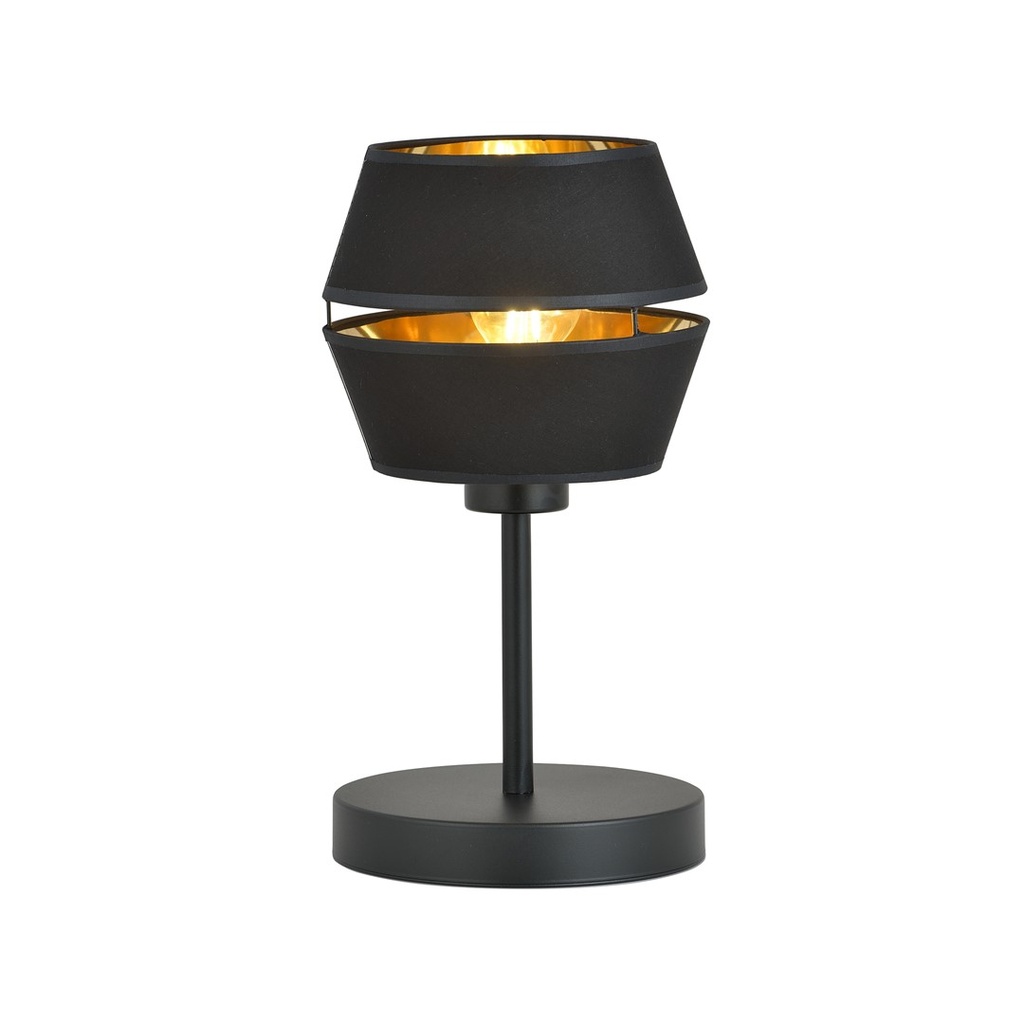 [1183/LN] Lampada da tavolo Piano Ln Black/Gold