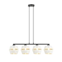 Lampada a sospensione Malia 4 White/Gold
