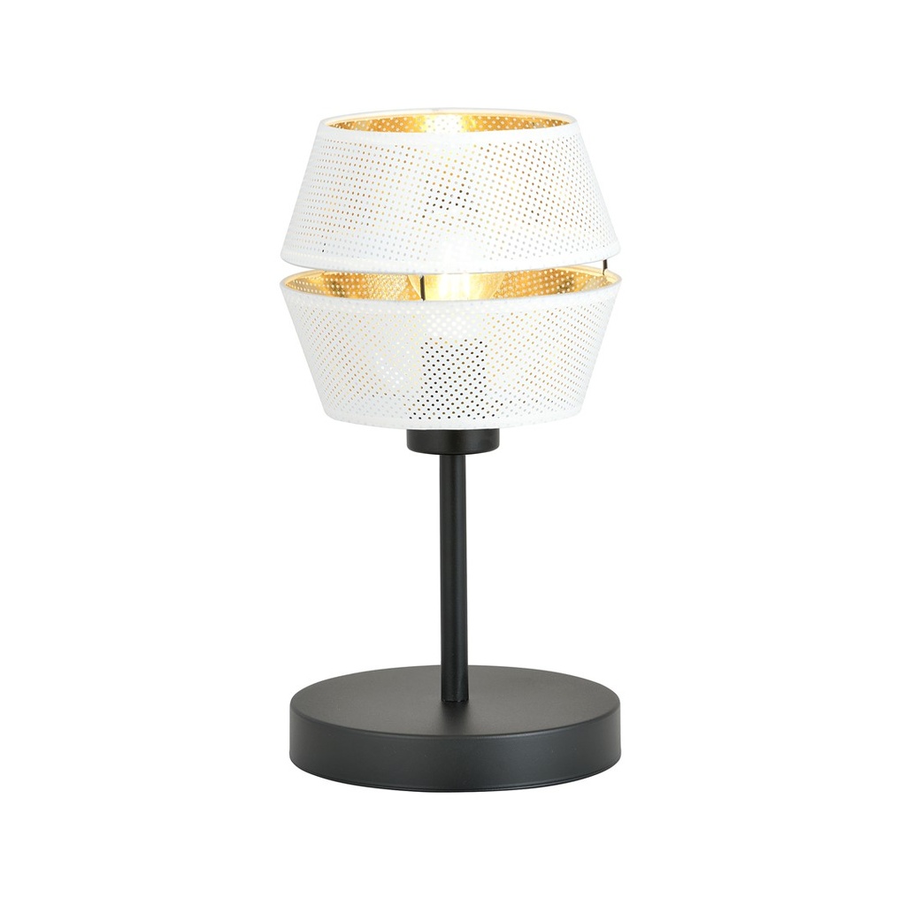 [1184/LN] Lampada da tavolo Malia Ln White/Gold