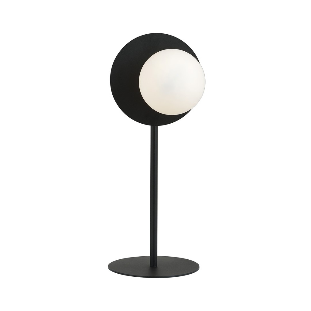 [1187/LN] Lampe de table Oslo Ln noire/opale