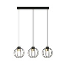 Lampada a sospensione Ajax 3 Black/Gold