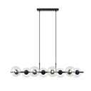 Lampada a sospensione Rory 8 Transparent