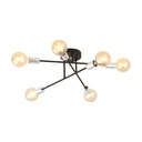 Lampada da soffitto Veken 6B Silver