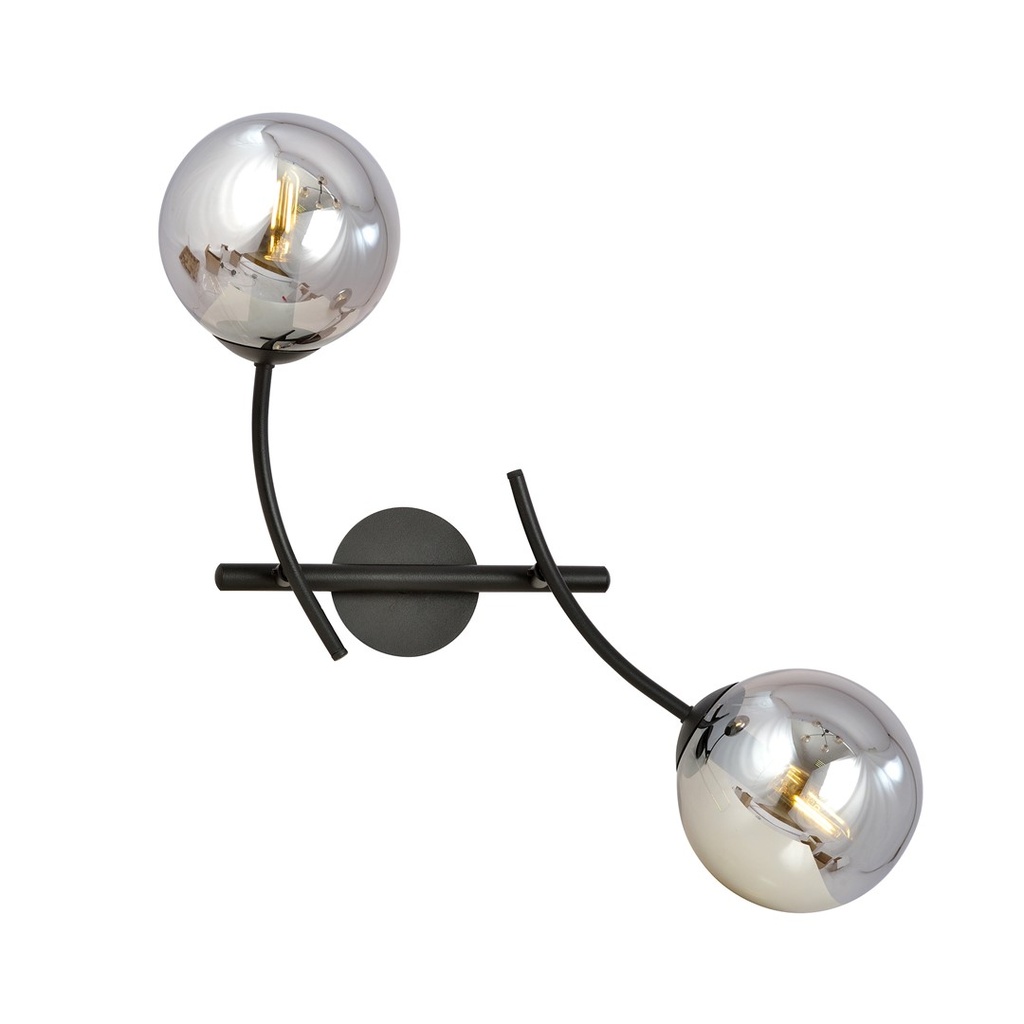 Lampada da parete Hunter K2 Black/Grafit