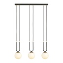 Lampada a sospensione Glam 3 Black/Opal
