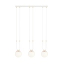 Lampada a sospensione Glam 3 White/Opal