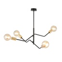 Plafonnier Bolt 4 Noir Or