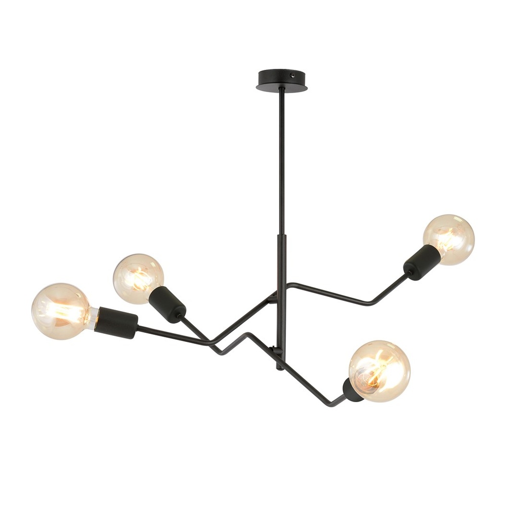 Lampada da soffitto Frix 4 Black