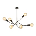 Plafonnier Frix 6 noir