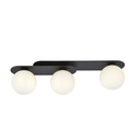 Lampada da soffitto Plaza 3 Black/Opal