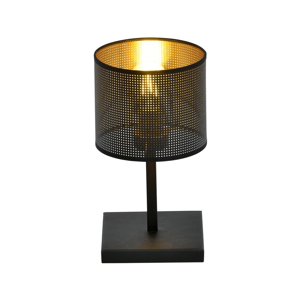 [1144/LN1] Lampada da tavolo Jordan Ln1 Black/Gold