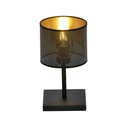 Jordan Ln1 Tischlampe in Schwarz/Gold