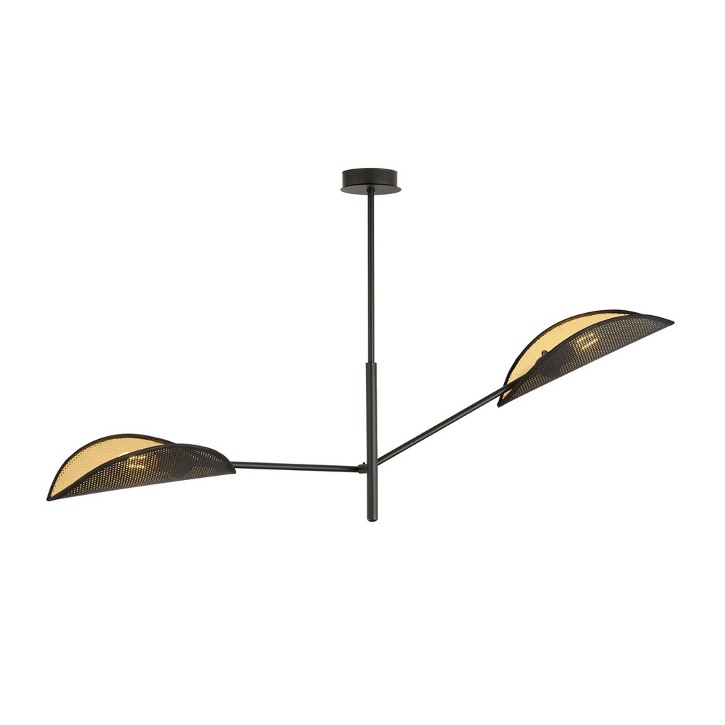 [1158/2] Vene 2 Black/Gold ceiling lamp