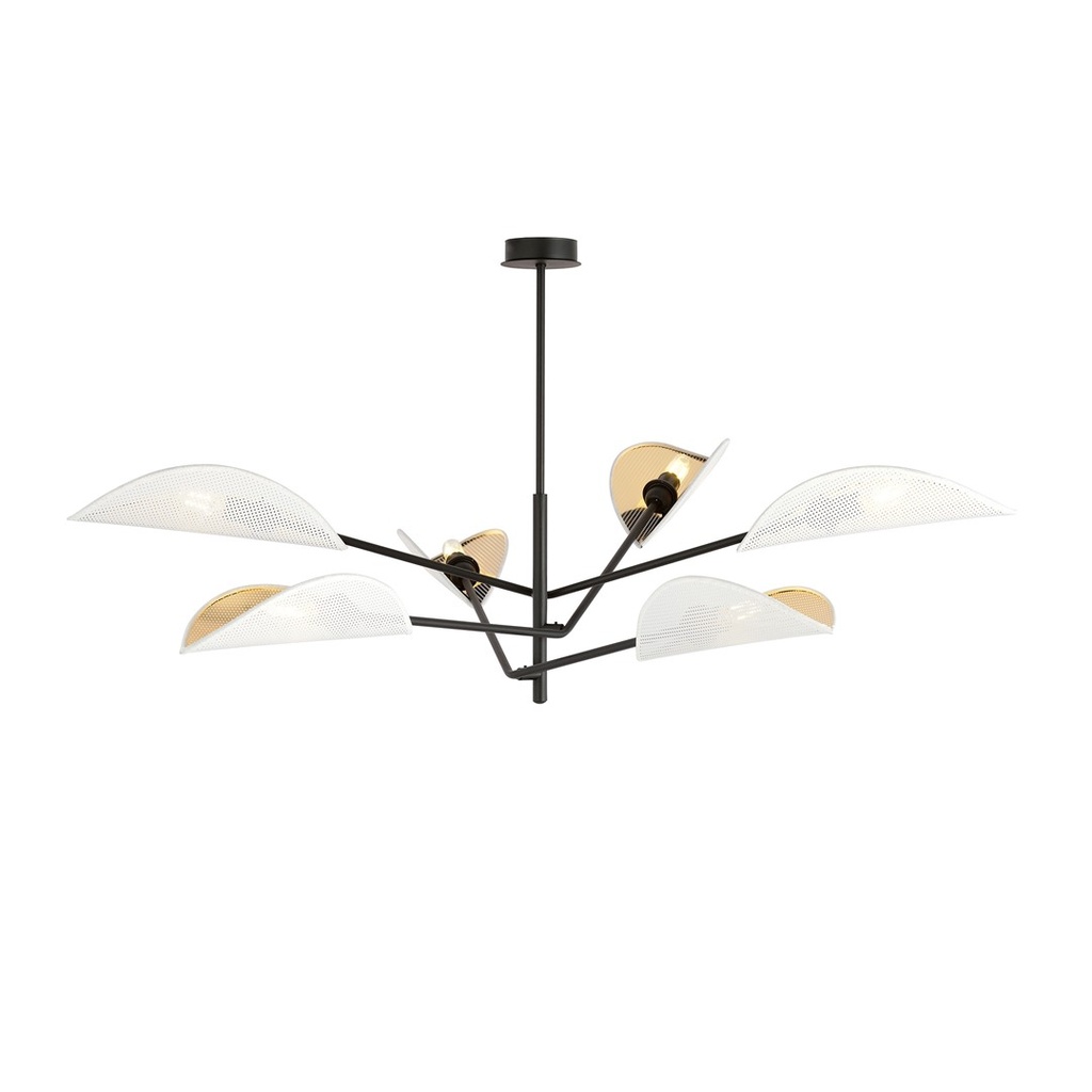 Lampada da soffitto Vene 6 White/Gold